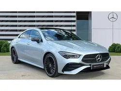 Silver Used 2024 Mercedes CLA220 AMG Line Premium Plus Sedan | £32,544 (Fair price)