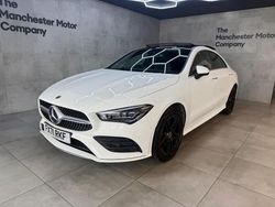 White Used 2021 Mercedes CLA250e AMG Line Premium Plus Sedan | £17,990 (Fair price)