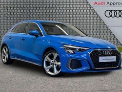 Blue Used 2022 Audi A3 S-Line Hatchback | £22,500 (Fair price)