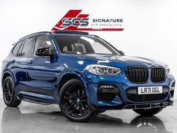 Blue Used 2021 BMW X3 M Sport SUV | £32,295 (Fair price)