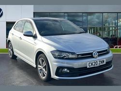 Reflex silver metallic Used 2020 VW Polo R-line Hatchback | £12,910 (A bit pricey)