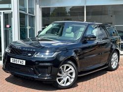 Black Used 2019 Land Rover Range Rover Sport Dynamic SUV | £28,995 (Good price)