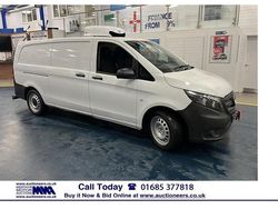 White Used 2022 Mercedes Vito Progressive Van | £11,320 (A bit pricey)