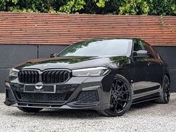 Black Used 2021 BMW 530e M Sport Sedan | £23,790 (Fair price)