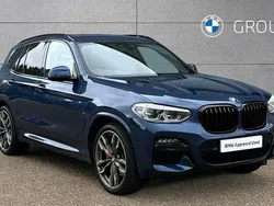 Blue Used 2021 BMW X3 Comfort Edition SUV | £39,995 (Fair price)