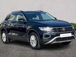 Black Used 2023 VW T-Roc Life SUV | £18,990 (Fair price)
