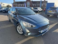 Blue Used 2018 Ford Focus Titanium Hatchback | £10,000 (Fair price)