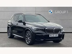 Black Used 2022 BMW X5 M Sport SUV | £47,493 (Fair price)