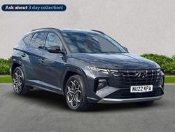 Grey Used 2022 Hyundai Tucson N Line SUV | £16,736 (Fair price)