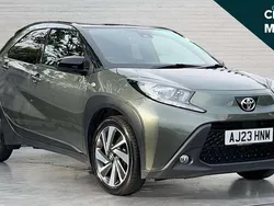 Green Used 2023 Toyota Aygo Hatchback | £14,924 (Fair price)
