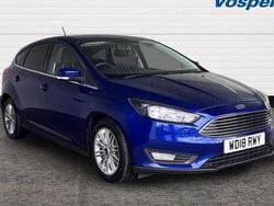 Blue Used 2018 Ford Focus Zetec Hatchback | £6,995 (Good price)