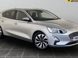 Silver Used 2019 Ford Focus Zetec Hatchback | £6,795 (Fair price)