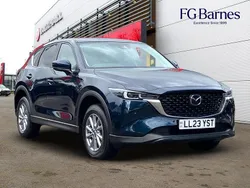 Blue Used 2023 Mazda CX-5 Center-Line SUV | £18,495 (Fair price)