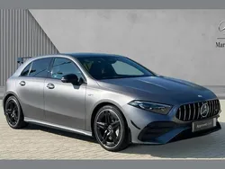 Grey Used 2024 Mercedes A35 AMG Premium Plus Hatchback | £39,890 (Fair price)
