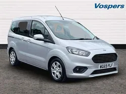 Silver Used 2019 Ford Tourneo Courier Zetec MPV | £12,100 (Fair price)