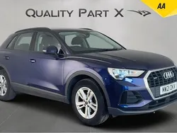 Blue Used 2021 Audi Q3 Design SUV | £16,690 (Good price)