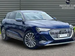 Blue Used 2021 Audi e-tron S-Line SUV | £21,193 (Fair price)