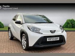 Pure white (solid paint) Used 2023 Toyota Aygo PURE Hatchback | £13,980 (Fair price)