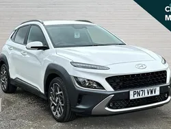 White Used 2021 Hyundai Kona Premium SUV | £17,651 (Fair price)