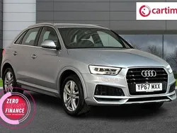 Silver Used 2017 Audi Q3 S-Line SUV | £15,299 (Fair price)
