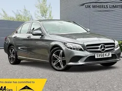 Grey Used 2018 Mercedes C200 Sedan | £15,190 (Good price)