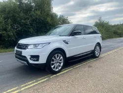 White Used 2017 Land Rover Range Rover Sport HSE SUV | £15,995 (Fair price)
