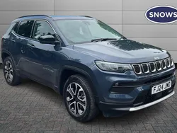 Blue Used 2024 Jeep Compass Limited SUV | £22,990 (Fair price)