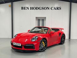 Red Used 2020 Porsche 911 Turbo S Cabriolet Cabriolet | £132,995 (Good price)