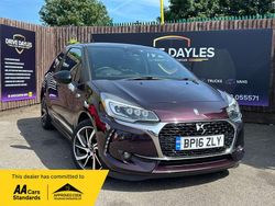 Purple Used 2016 DS Automobiles DS3 Prestige Hatchback | £3,699 (Fair price)