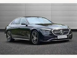 Obsidian black Used 2024 Mercedes E220 AMG Line Premium Sedan | £44,095