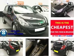 Grey Used 2012 Vauxhall Corsa Hatchback | £5,385 (Fair price)