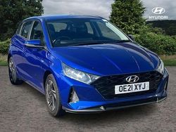 Blue Used 2021 Hyundai i20 SE Hatchback | £11,095 (Fair price)