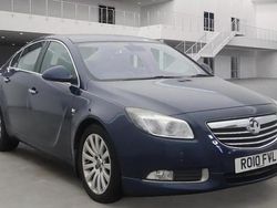 Blue Used 2010 Vauxhall Insignia Elite Sedan | £1,490 (Good price)