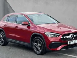 Red Used 2021 Mercedes GLA250 Exclusive SUV | £25,188 (Fair price)