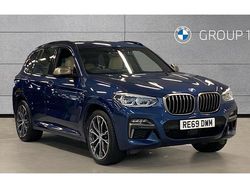 Blue Used 2019 BMW X3 M Sport SUV | £35,995 (Good price)