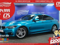 Blue Used 2019 BMW 420 M Sport Coupe | £14,999 (Fair price)
