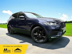 Blue Used 2017 Jaguar F-Pace R-Sport SUV | £12,495 (Good price)