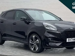 Black Used 2021 Ford Puma ST-Line X SUV | £15,607 (Fair price)