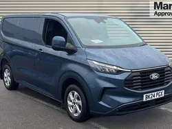 Blue Used 2024 Ford Transit Custom Limited Van | £30,609 (Expensive)