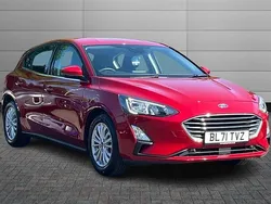 Red Used 2022 Ford Focus Titanium Hatchback | £15,100 (Fair price)