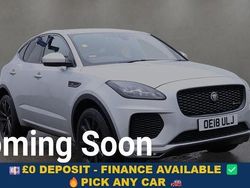 Silver Used 2018 Jaguar E-Pace R-Dynamic SUV | £16,399 (Fair price)