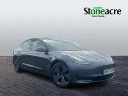 Grey Used 2020 Tesla Model 3 Long Range Sedan | £13,750 (Good price)