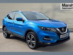 Blue Used 2020 Nissan Qashqai N-Connecta SUV | £12,720 (Good price)