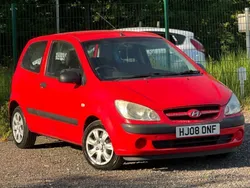 Red Used 2008 Hyundai Getz Hatchback | £1,175 (A bit pricey)