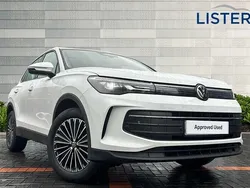 Pure white Used 2024 VW Tiguan Edition SUV | £28,990 (Expensive)