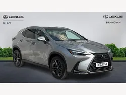 Silver Used 2023 Lexus NX350h Estate | £44,842 (Expensive)