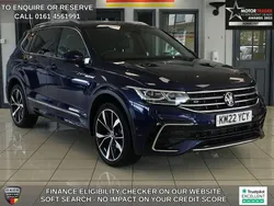 Blue Used 2022 VW Tiguan Allspace R-line SUV | £26,970 (Fair price)