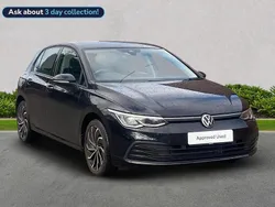 Black Used 2022 VW Golf VIII Life Hatchback | £17,182 (Good price)
