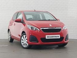 Red Used 2018 Peugeot 108 Active Hatchback | £7,498 (Fair price)