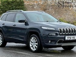Grey Used 2018 Jeep Cherokee Limited SUV | £10,038 (Fair price)